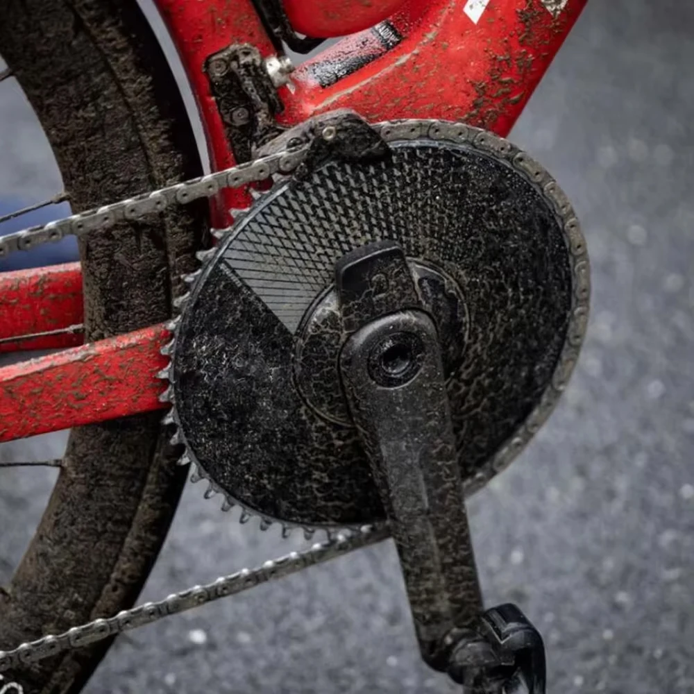 Pro Braze-on Chain Catcher with Universal Power Meter Magnet-Road Bike chain guard protecter