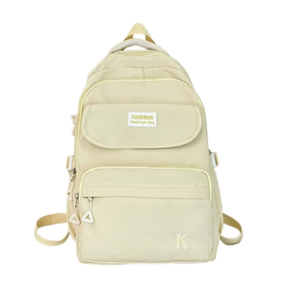 

Korean Students School Bags Waterproof Adjustable Straps College Student Backpack Large Capacity Lightweight