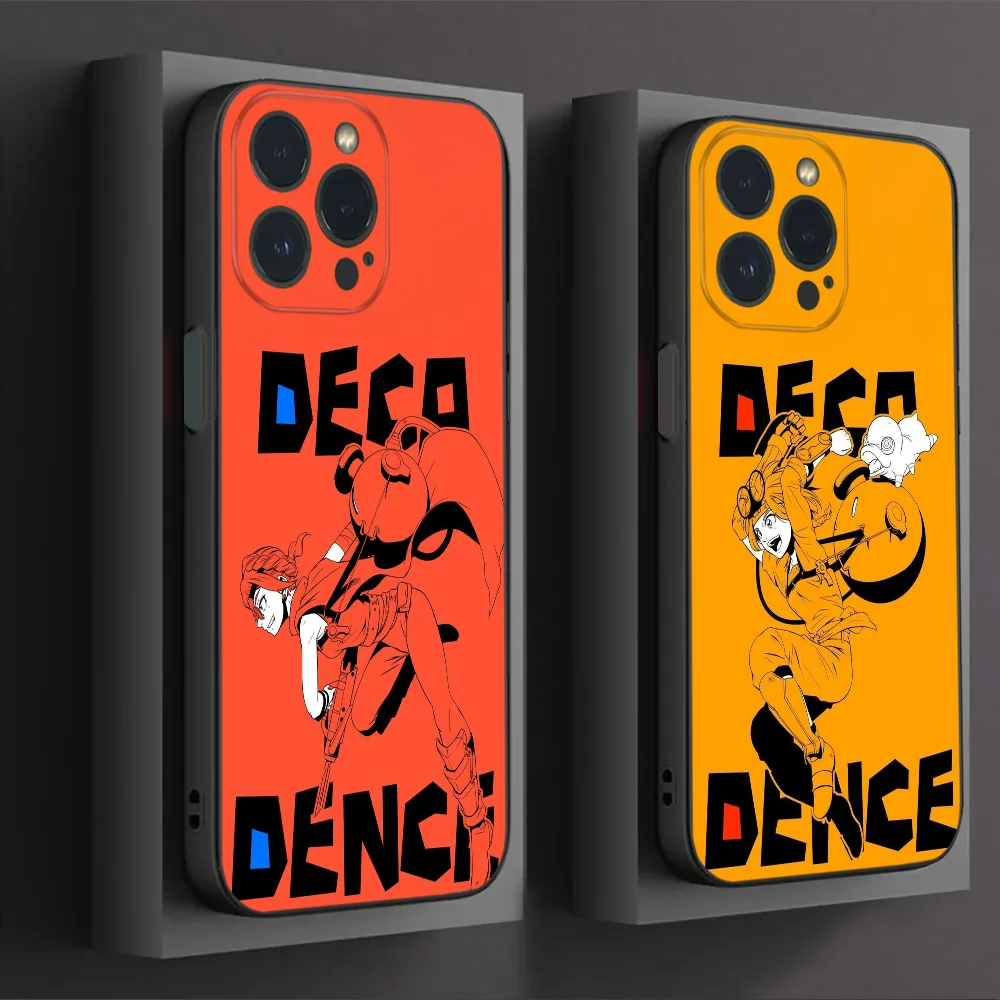 Hot Blooded Anime D-Deca Dence Phone Case For IPhone16 15 14 13 12 Mini 11 Pro XS Max X XR SE5 6 7 8 Plus Soft Silicone Cover