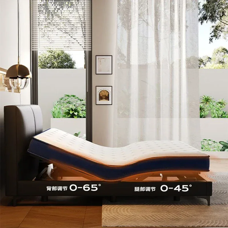 Electric Bedframe Beds Comfortable Multifunction Modern Recovery Beds Old People Double Bedroom Furniture Letti Pieghevoli LLB