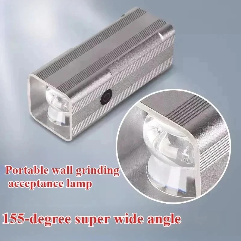 Wall Grinding Acceptance Artifact LED Flashlight USB Interface Portable Decoration Long Life Leveling Lamp
