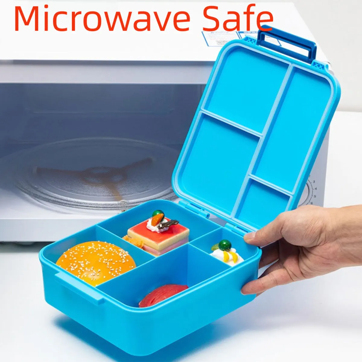 

Children'S Packed Bento Lunch Box Bag,1700Ml Food Storage Taper Containers With Toppers Thermos Jar Lunchbox Kids School Tupper