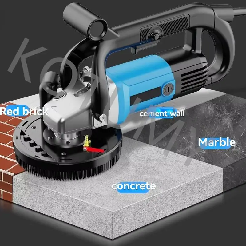 220V Rough Grinder Wall Grinding Machine Electric Wall Shovel Dust Free Ground Coarse Planing Machine