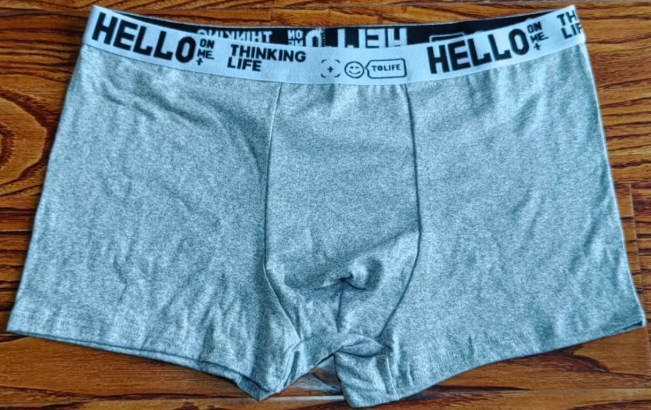 6-teiliges Set Herren-Unterwäsche Baumwoll-Unterhosen Reine Baumwolle Männer-Slips Atmungsaktive Boxershorts Komfortabel Weich Übergröße – Detail 14
