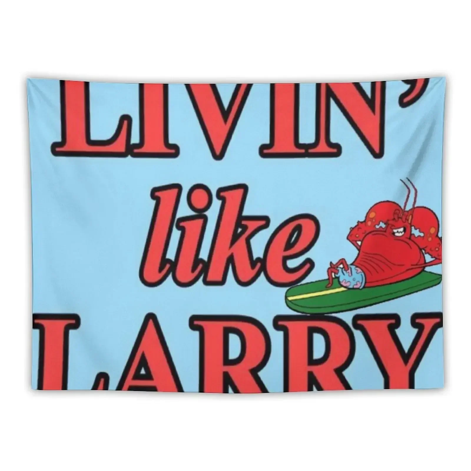 

Living Like Larry Tapestry For Bedroom Wall Hanging Room Decor Cute Decorative Wall Mural Tapestry