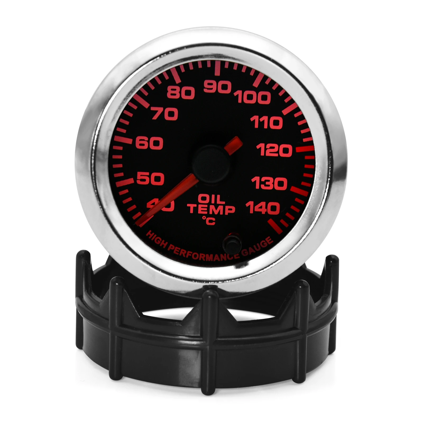 HD 7 Colors 52mm Digital Oil Temperature Meter Oil Temp Gauge Indicator for Car 12V 40-120℃ Coolant Temperature Sensor 10mm