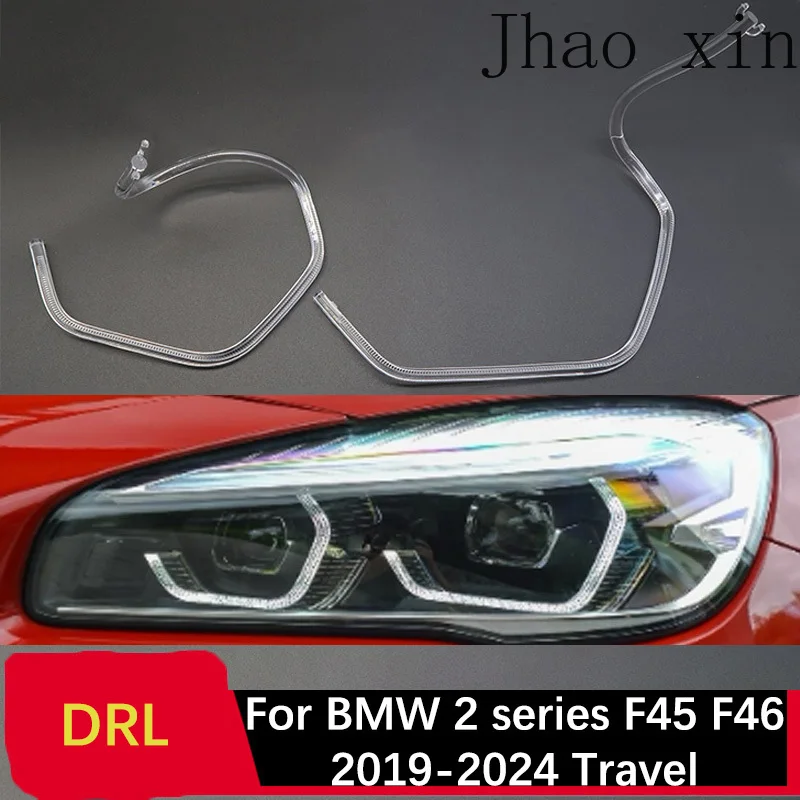 

For BMW 2 Series F45 F46 19-2024 Touring Car Daytime Light DRL Lamp Tube Ballast Module White Lights Angel Eye Light Guide Strip