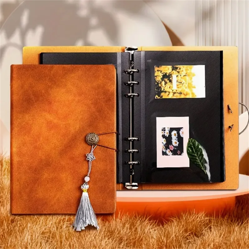 A5 Photo Album Binder Style Photo Album Photo Storage For Family Photos For Winter Christmas Thanksgiving New Year Decor