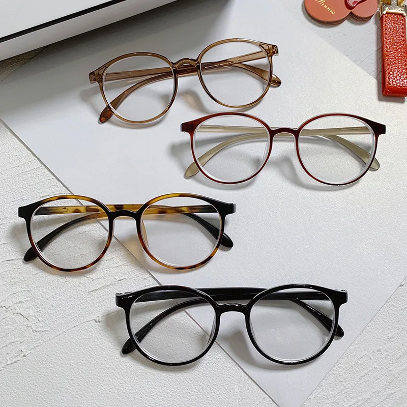 Retro Small Oval Frame Myopia Glasses Minus Glasses Frame with Degree Round Women Nearsighted Eyewear 0 -1.0 1.5 2.0 2.5 To -6.0