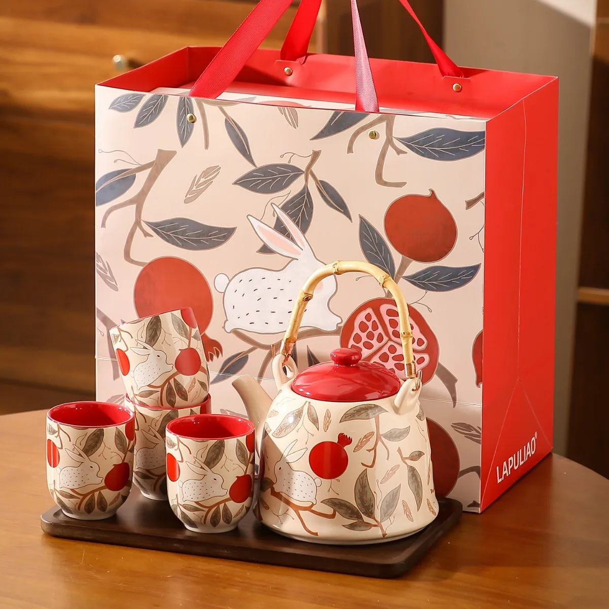 Tea set, ceramic engagement, wedding gifts for newlyweds and brides, high-end practical gifts for girlfriends