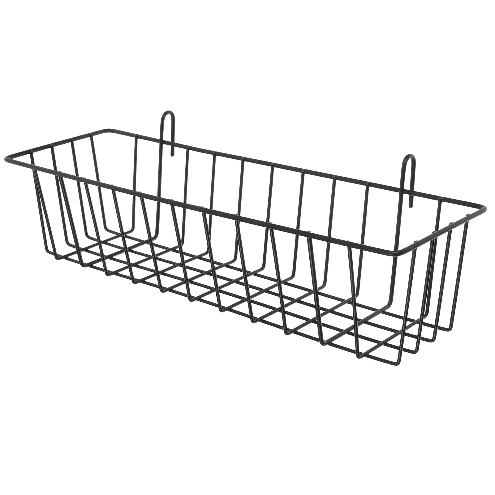 

Iron Hanging Basket Tinsel Kitchen Hand Stacking Storage Bins Bathroom Shelf Metal Rack Sundries Wire