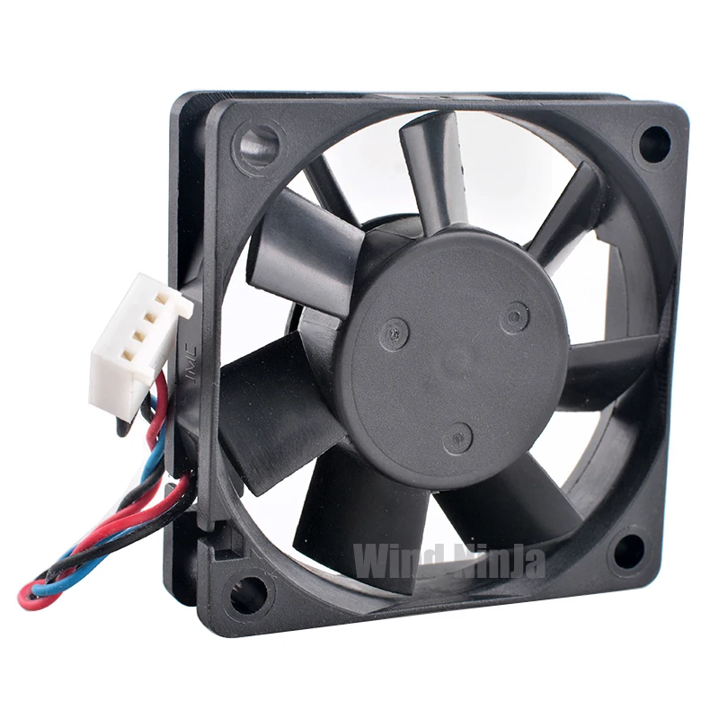60mm X 60mm X 15mm Axial Fan 6cm DC12V 0.10A 6500rpm Cooling Fan for Power Supply 6015-12MS 6029420PW-4