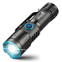 UltraFire SH-16027 EDC USB Rechargeable LED Flashlight 1000LM TypeC 16340 Portable Pocket Torch Mini Work Light with Magnet Tail