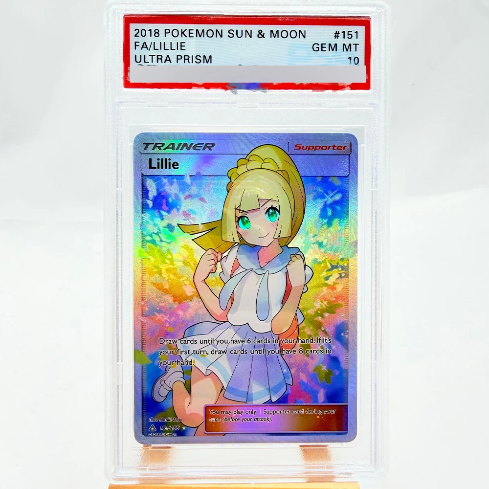 

Коллекционная карта PTCG DIY: Лили, Джованни, Мьют, Венузавр, Чаризард (копия) – классическая аниме-карта, подарок, игрушка