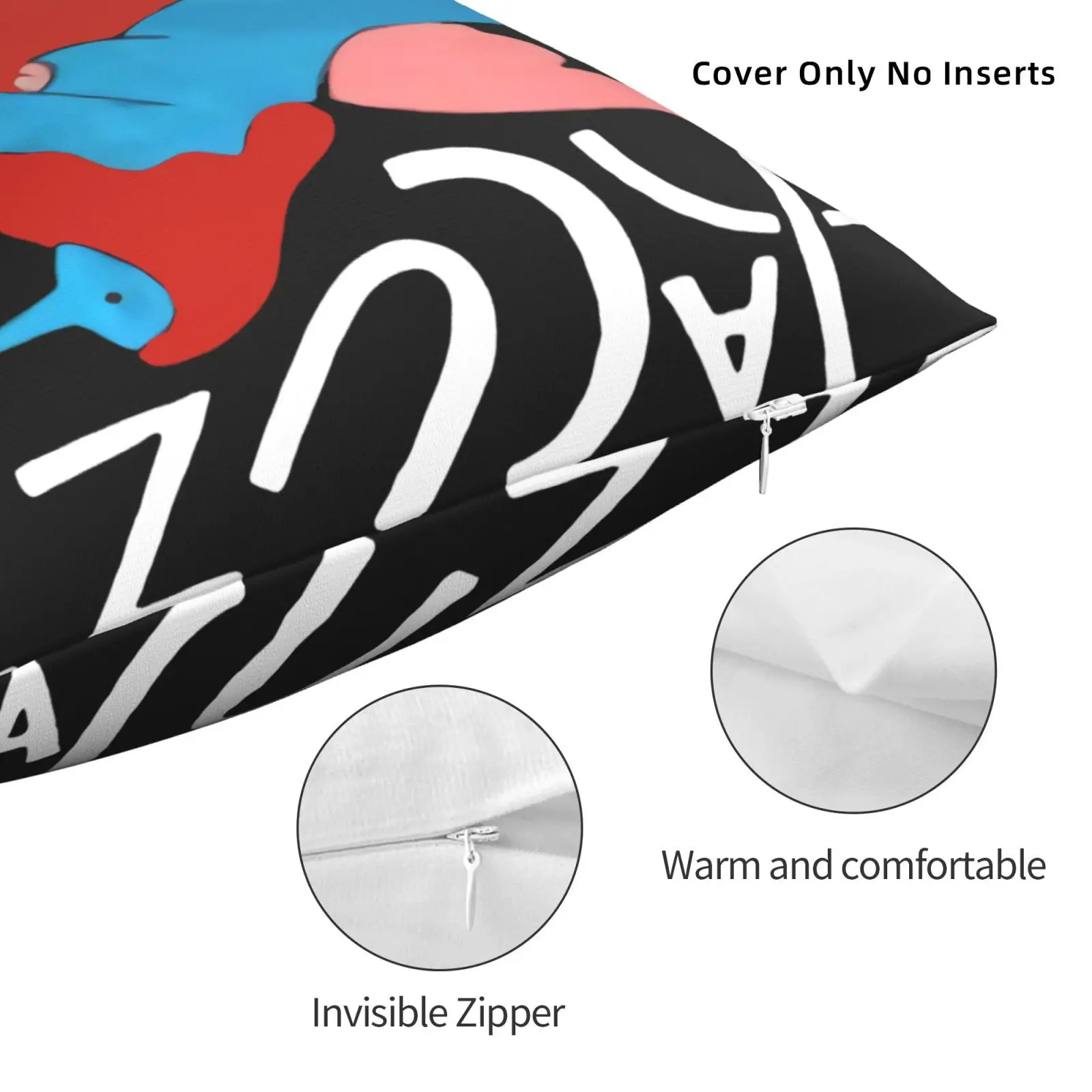 Acuzzi Boys Parra Patta 2012 Tour Pillow Case Accessories For Home Decor Pillowcases Zipper Pillow Throw Pillows Throw Pillows