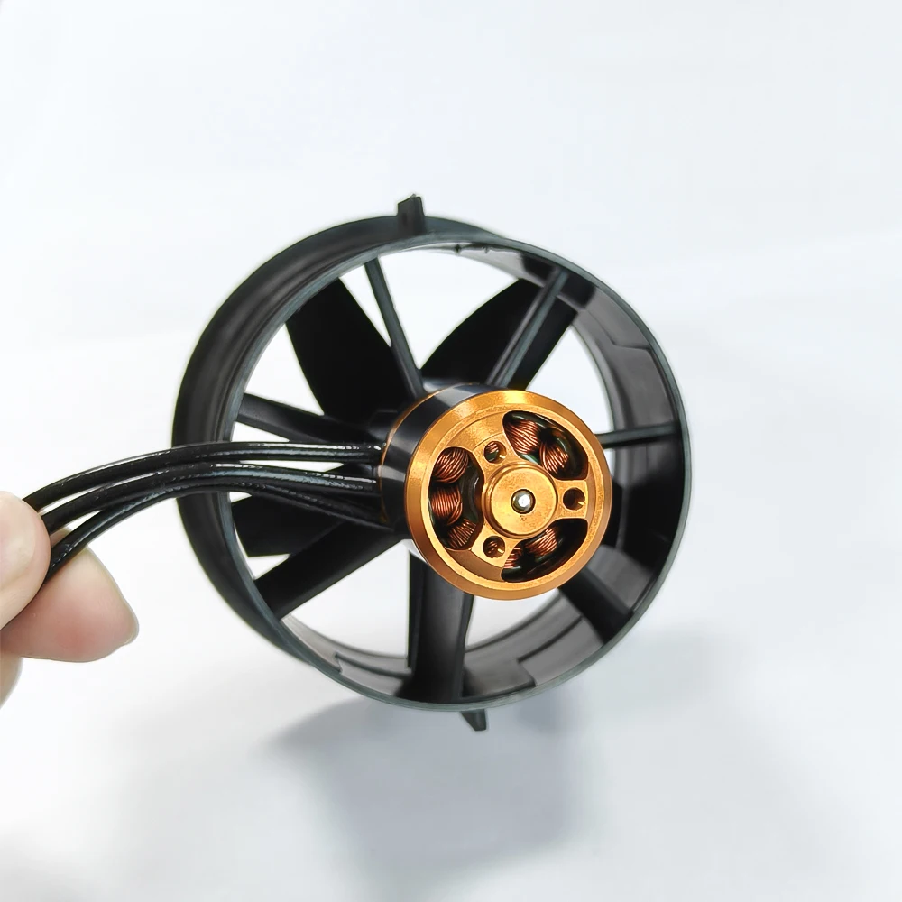 QX-MOTOR EDF 64mm 5블레이드 덕트 팬 QF2611 PRO RC 제트기 헬리콥터 쿼드콥터 멀티축 드론 부품용