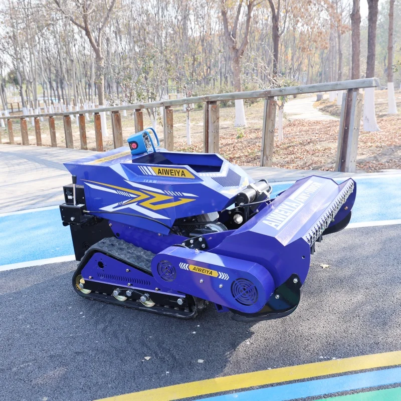 

Customized Factory 800mm 1000mm remote control lawn mower 4-stroke electric lawn mower robot with CE EPA certificate