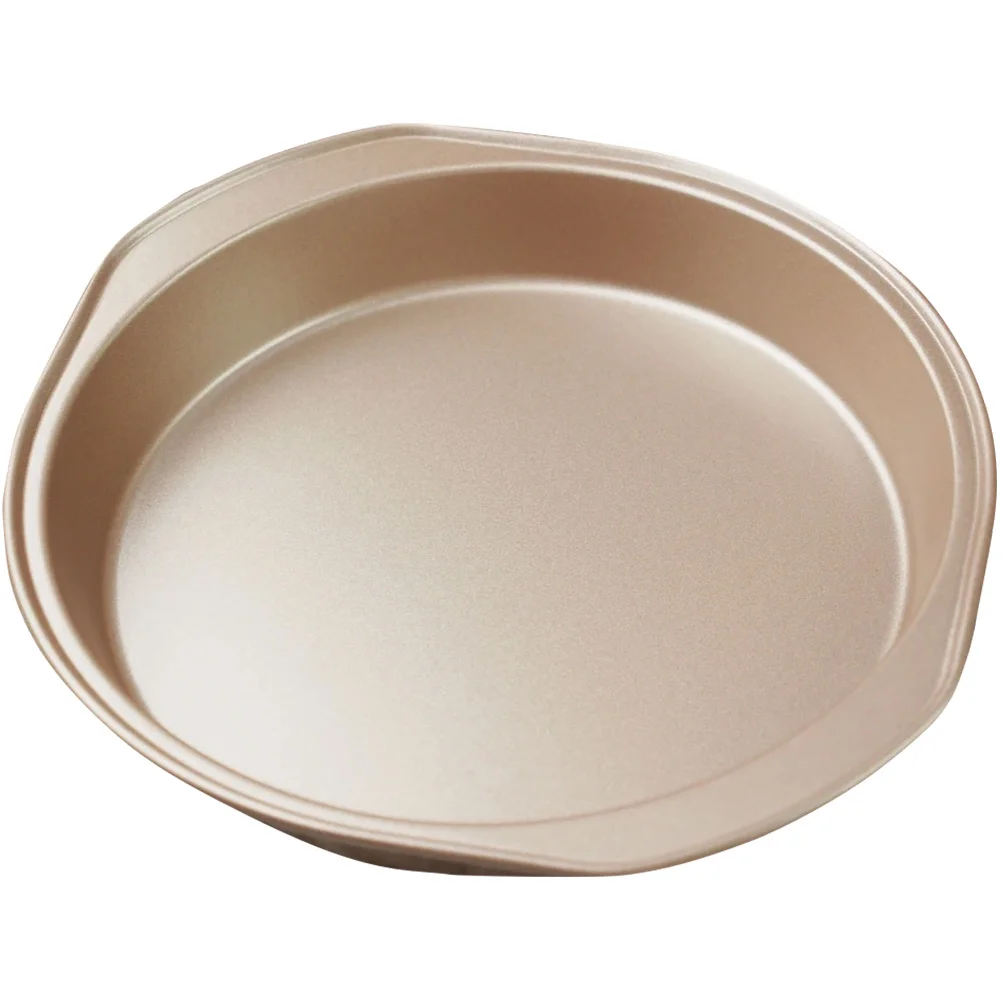 

Heat-Resistant Pie Oven Tray Non-Stick Metal Baking Pan Wear-Resistant Multipurpose Oven Tray for Pie Pizza Pancake