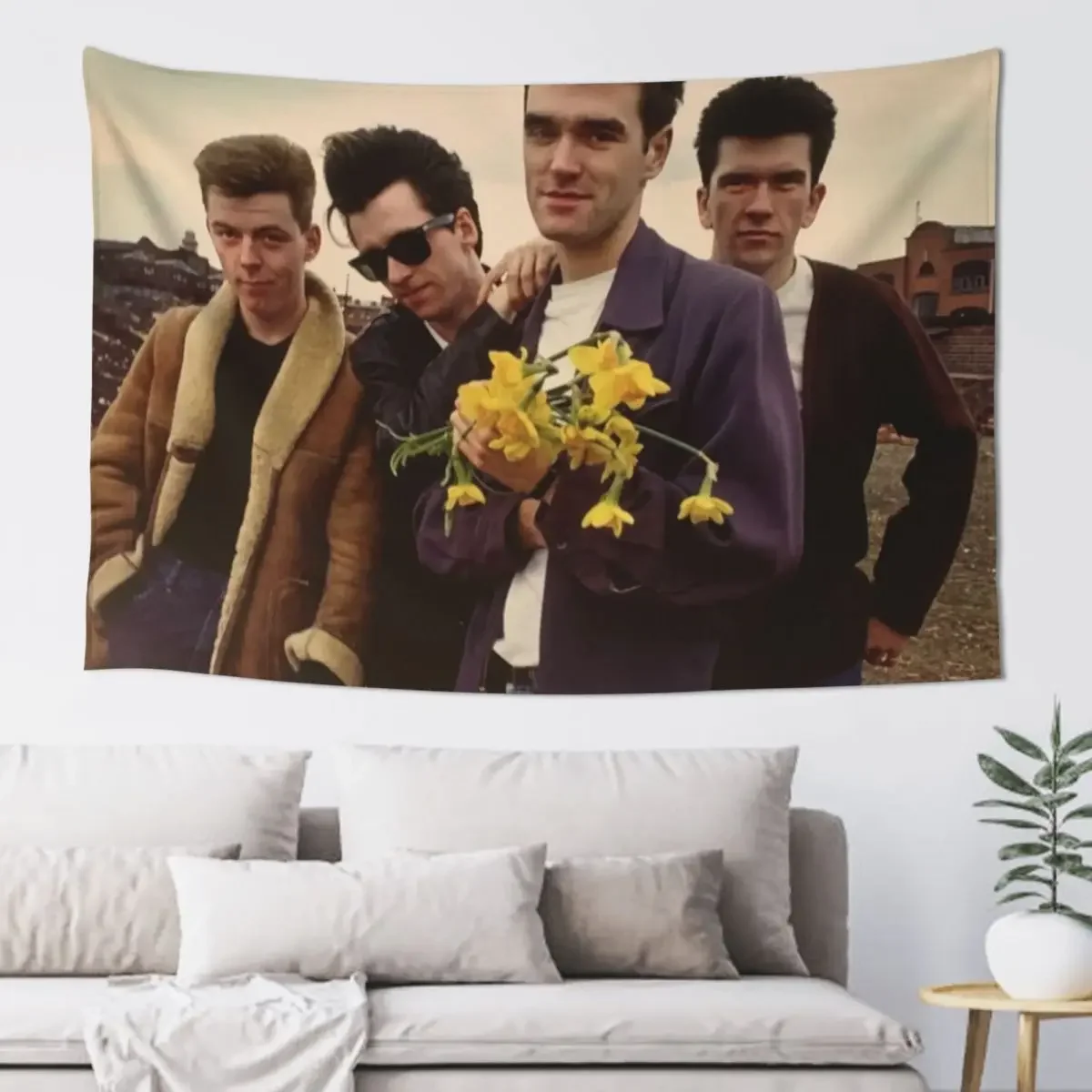 

flowers best friends Tapestry Decorations For Room Funny Wallpaper House Decorations Tapestry