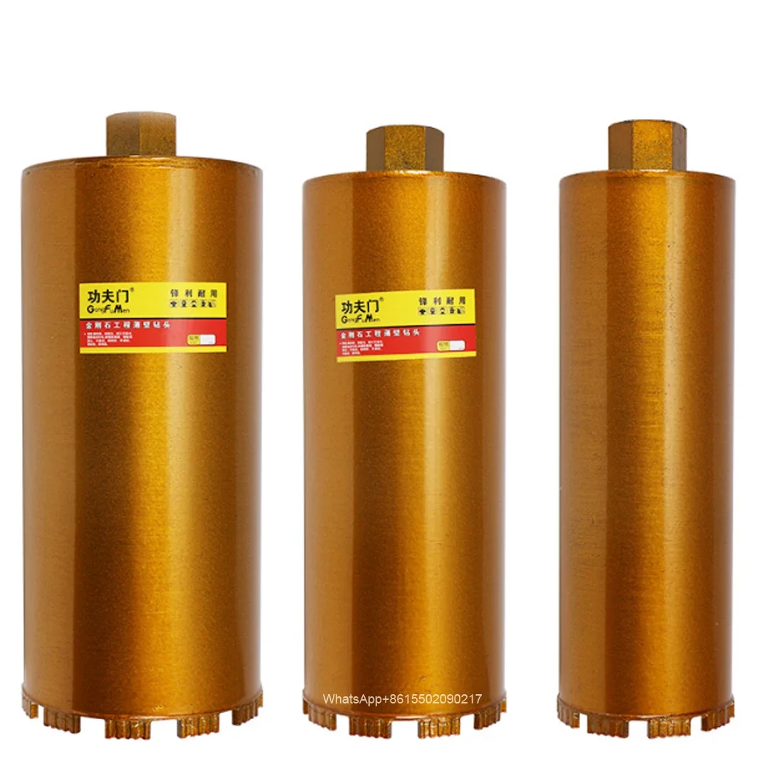 

Long service life high efficiency diamond core drill bit for drilling concrete stone water drilling hole saw