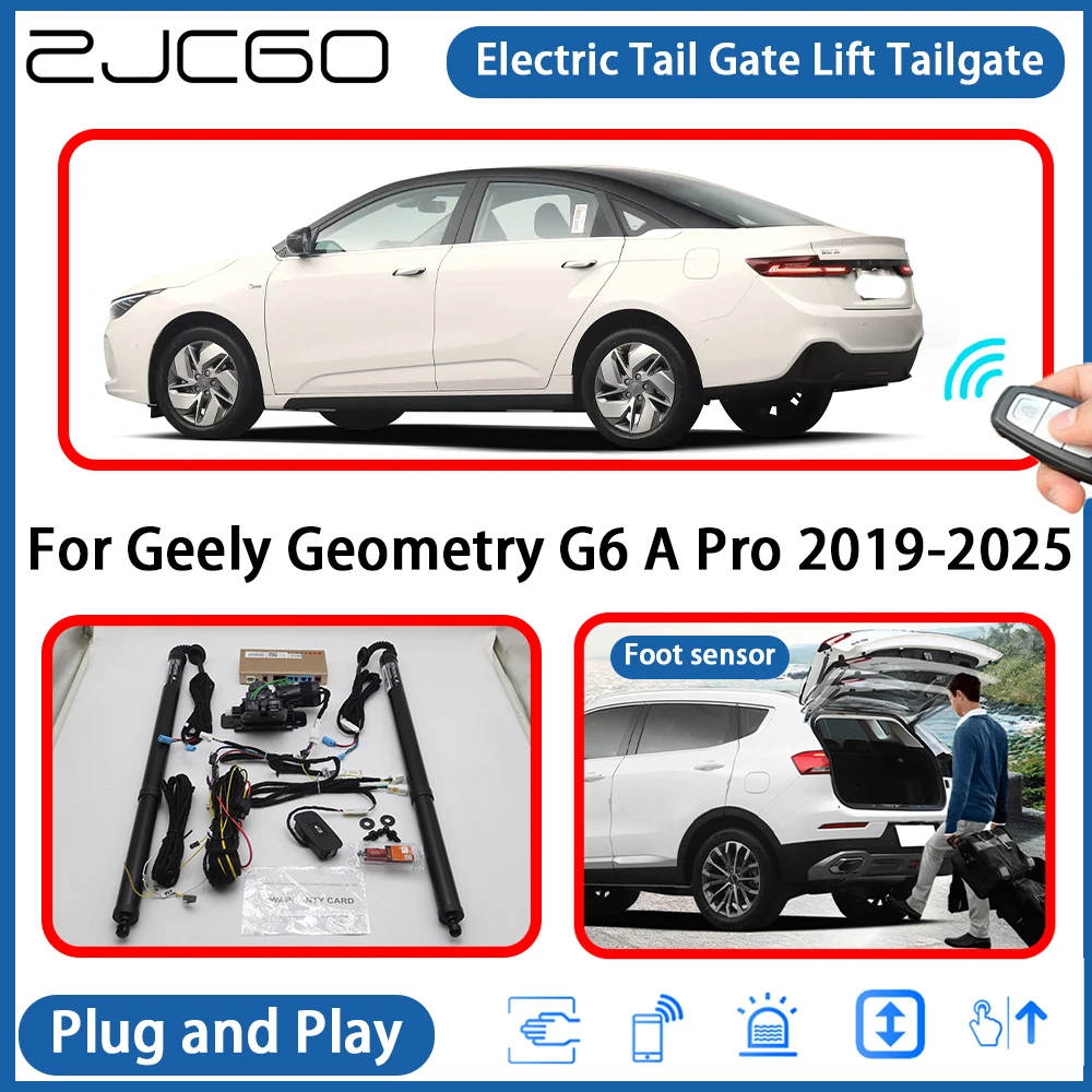 for Geely Geometry G6 A Pro 2019-2025 Automatic Powered Tailgate Power Liftgate Electric Tail Gate Lift Assisting System