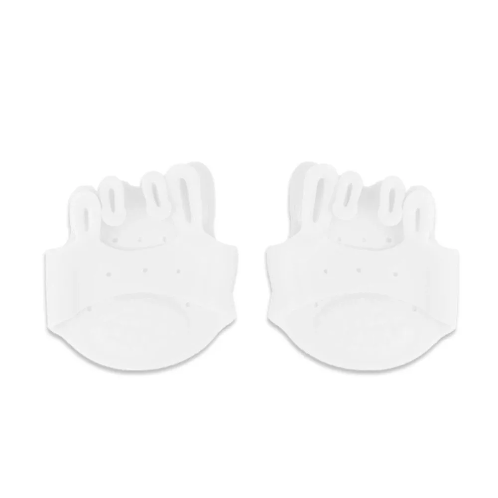 1pair New Silicone Bunion Corrector Shock Absorbing Thickened Toe Separators Breathable Hallux Valgus Spacers Foot Pain Relief