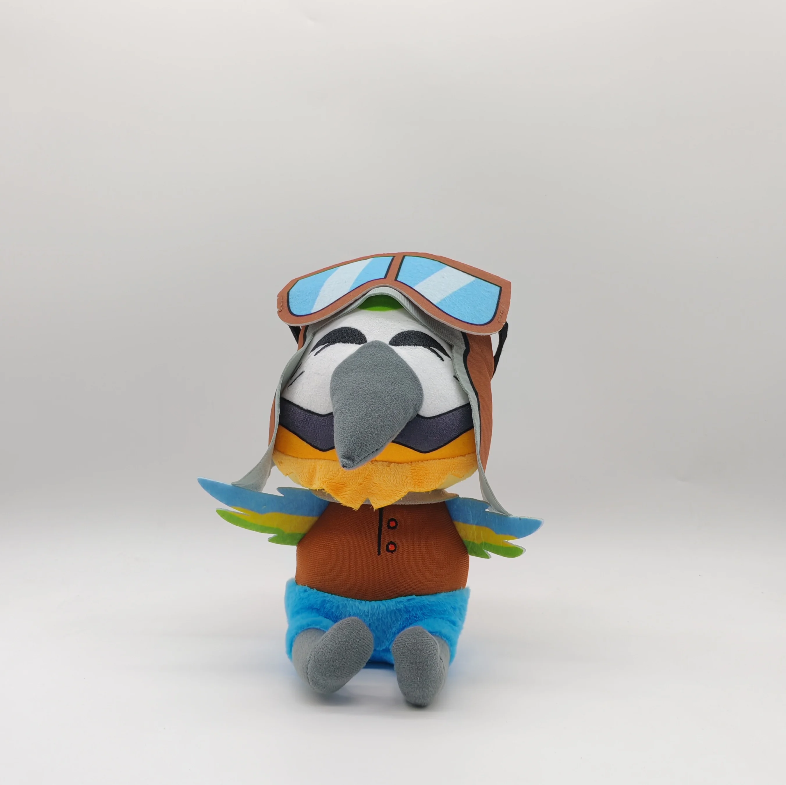 Indigo Park Bird Mollie Macaw Monster Plush Toys Rambley The Raccoon Stuffed Animals Doll Pillows Plush for Kids and Game Fans