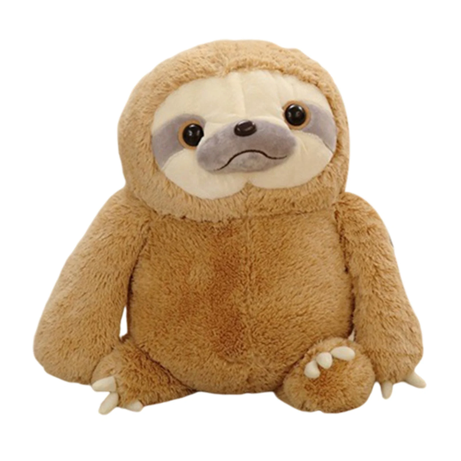 Adorable Sloth Stuffed Toy Kids Fluffy Hugging Pillow Plush Doll Birthday Gifts