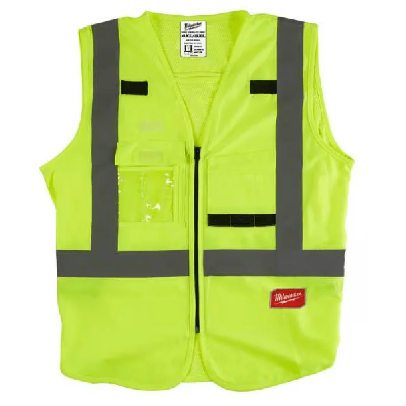 

Class 2 High Visibility Yellow Safety Vest - S/M