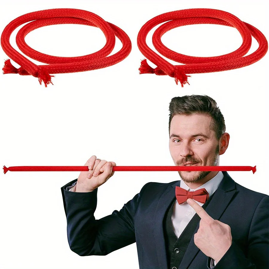 Corda Magica per Commedia, Accessorio Flessibile per Illusionismo, Trucco per Principianti, Scherzi Visivi, Abilità di Performance Divertenti ZSY