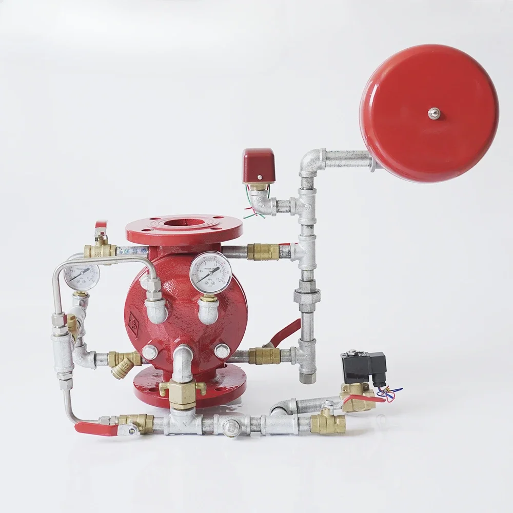 Automatic Fire Sprinkler System Deluge Alarm Valve DN65-DN200