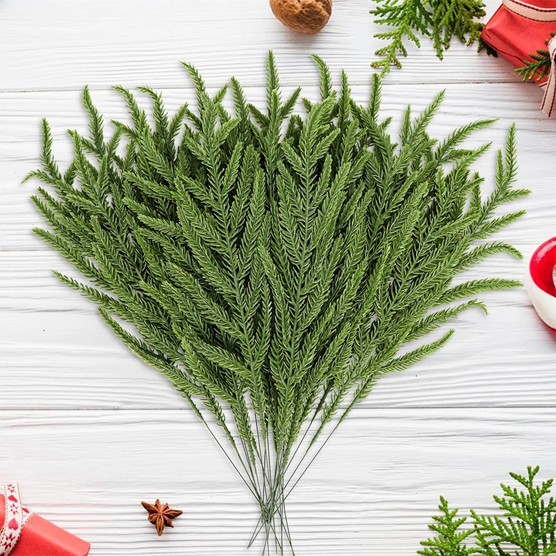 3/5/10 шт. искусственных веток – обзор и цена Christmas Wreath Fake