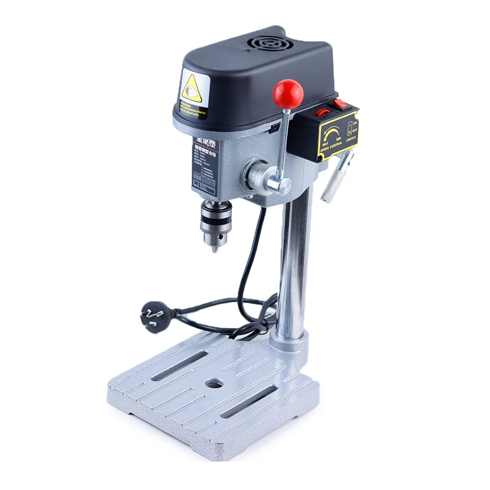 High Speed Mini Drilling Machine 340w Drilling Chuck 1-10mm Bench Machine Table