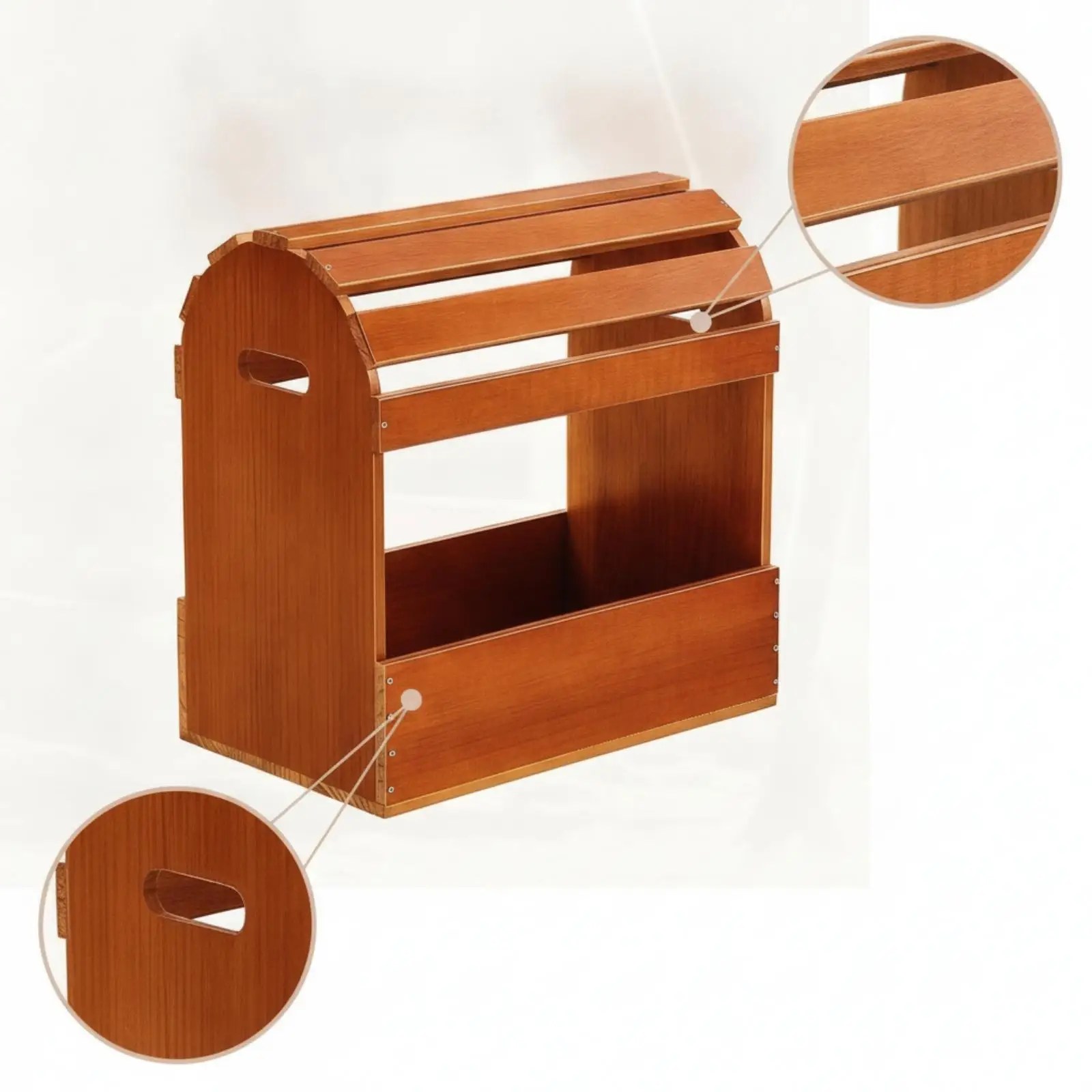 Wooden Saddle Rack Compact Furniture Versatile for Equestrians