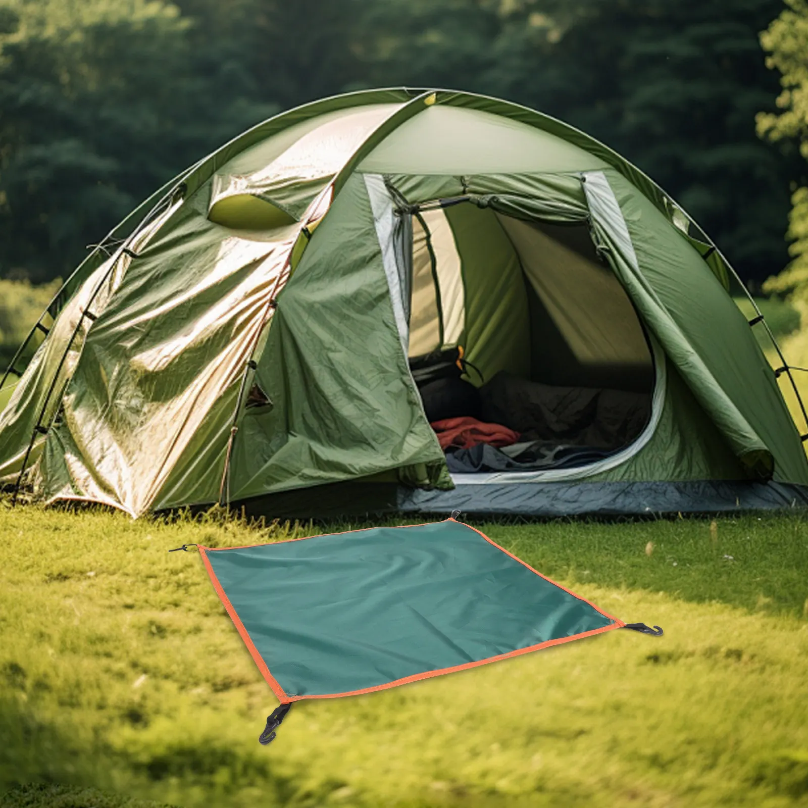 Waterproof Tarp Shelter - Reusable Tent Rain Fly Waterproof Tent