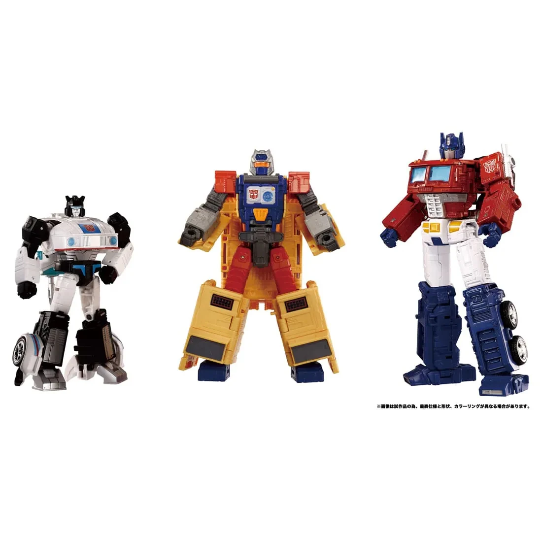 Takara tomy transformadores série de captura dramática autobot sede conjunto figuras de ação presente natal modelo brinquedo anime