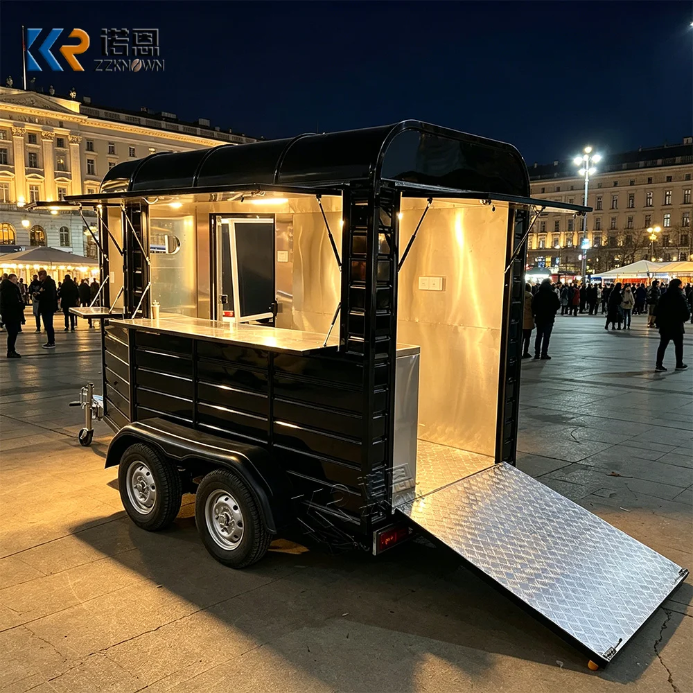 

Concession Trailer Custom Mobile Hot Dog Hamburger Sandwich Fried Chicken Fast Food Cart Trailer Food Truck For Sale