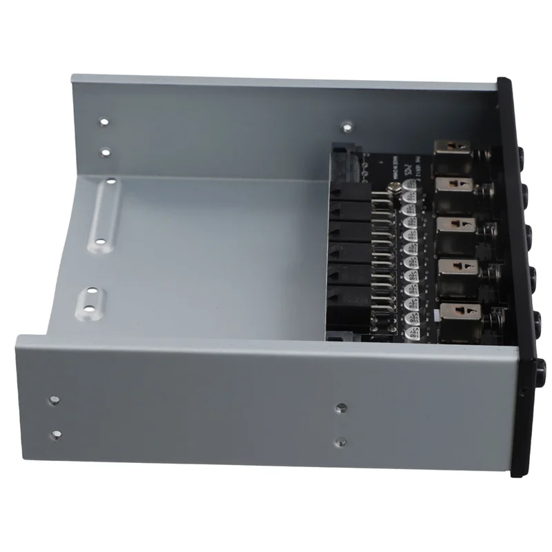 Modulo interruttore di alimentazione disco rigido controller selettore disco rigido per supporto computer desktop HDD SATA da 2,5/3,5 pollici