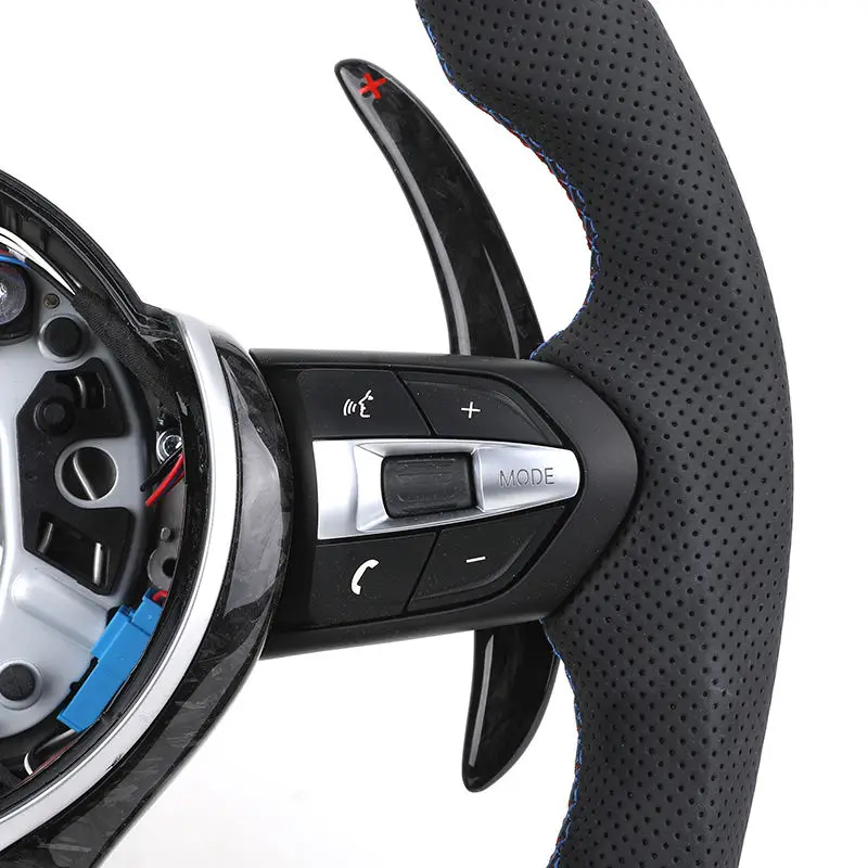 Custom  Carbon Fiber Steering Wheel for  G20 G29 Z4 G05 G01 G06 G38 G30 Led M Steering Wheel