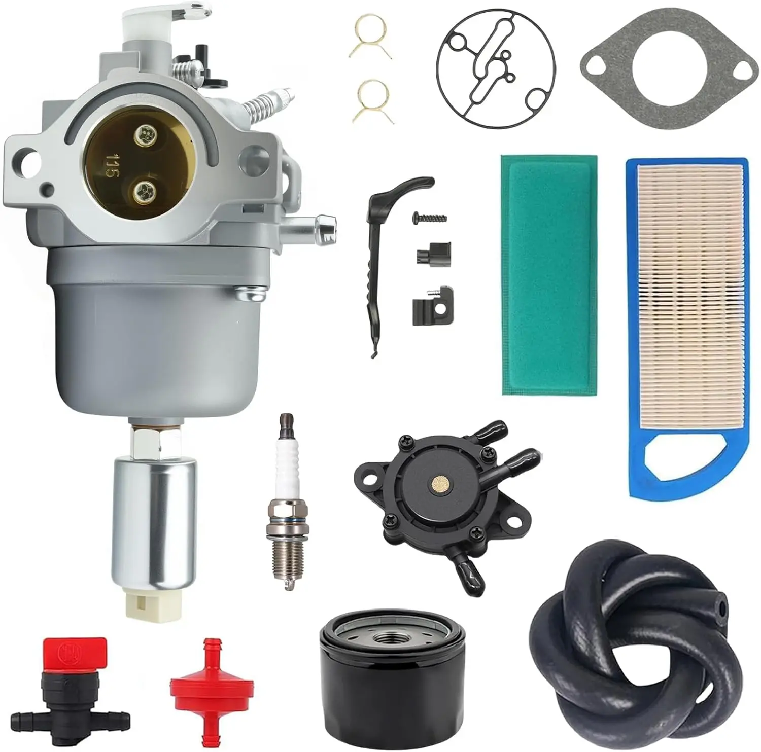 Carburetor For 42 in Troy bilt pony 13AN77TG766 13AJ609G766 13AN77KG066 Bronco Riding Lawn Mower Compatible with Briggs Stratton