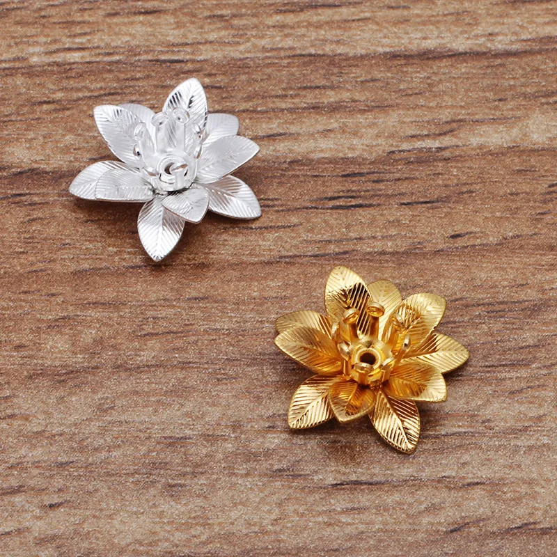 BoYuTe Metal Brass Flower Findings Diy Jewelry Making Accessories Factory Wholesale