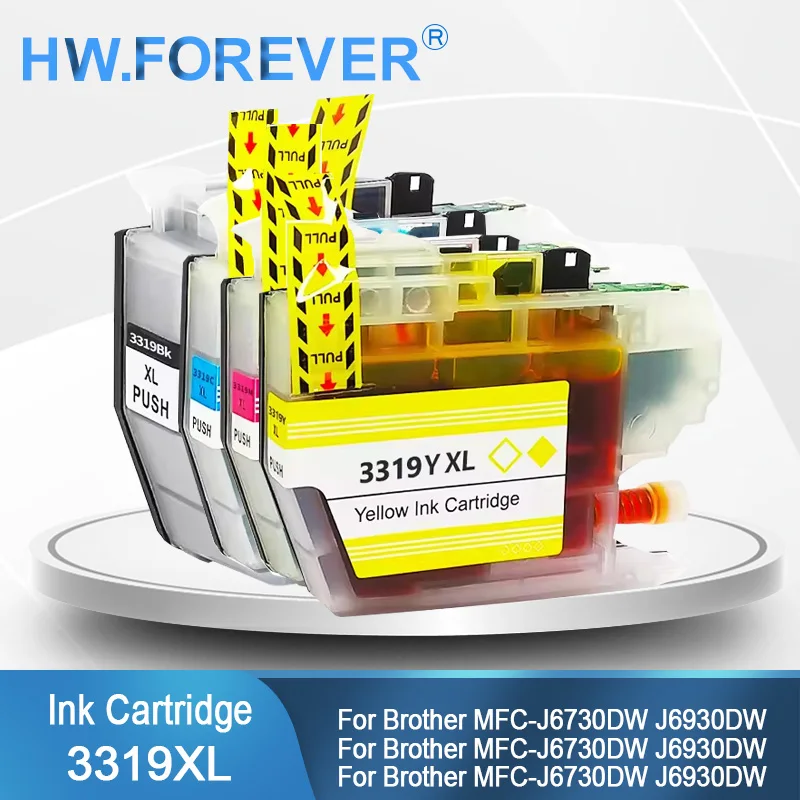 

3319 3319XL LC3319 LC3319XL Compatible Ink Cartridge for Brother MFC-J6730DW J6930DW J5330DW J5730DW J6530DW Printers Inks