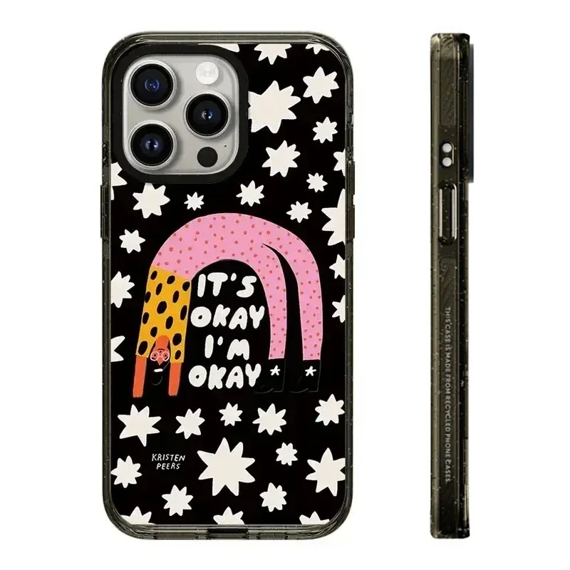 

2.5 Acrylic Children's Drawing iPhone 12 13 14 15 Pro Max Case - Protective iPhone Case