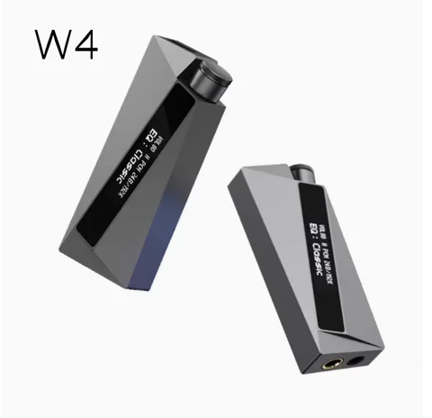 Lebi W 시리즈 새로운 플래그십, W4/W4EX HIFI 휴대용 디코딩 이어 앰프, 안드로이드 애플 범용 W2