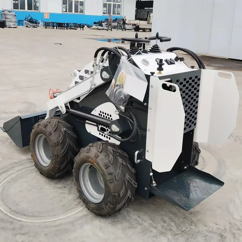 Mini Crawler Skid Steer Loader with Optional Attachment Tools EPA Diesel Engine 25 Hp Engine