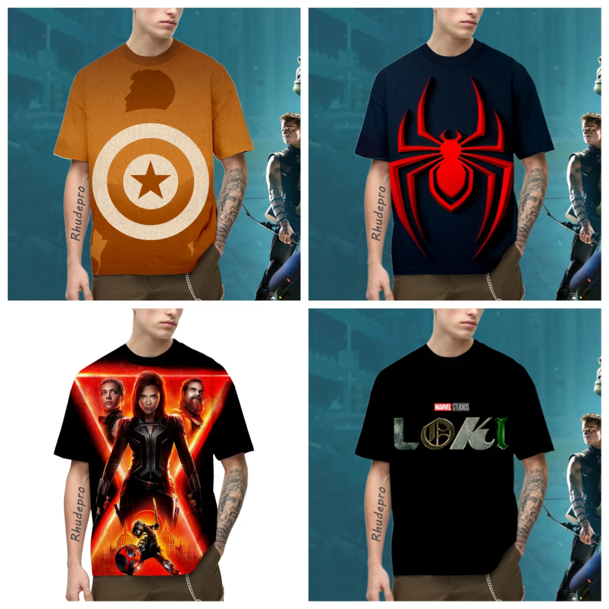 

25/26 последняя популярная футболка для косплея из серии Marvel «Капитан Америка», летний топ для взрослых и детей, повседневная спортивная одежда для родителей и детей