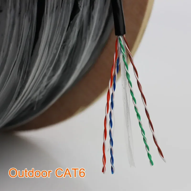 Cat6 네트워크 랜 케이블, 4 쌍, 305m, 23awg