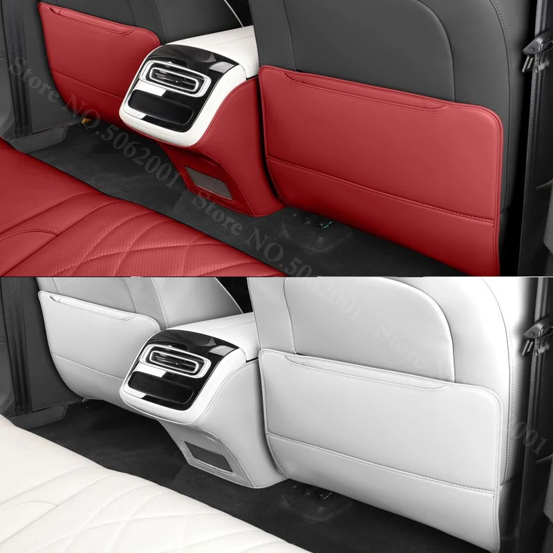 For Exeed Yaoguang C-DM 2023-2026 Car Seat Back Armrest Box Anti Kick Pad Leather Protector Cover Mat Decor Interior Accessories