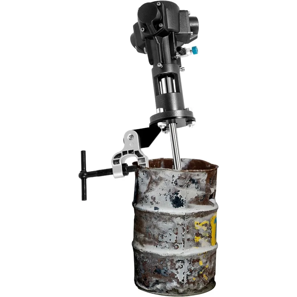 Miscelatore pneumatico automatico per vernice Agitatore d'aria per vernice con clip in acciaio inossidabile 1/2HP, miscelatore con staffa pneumatica, agitazione della vernice