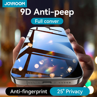 Joyroom 1/2pcs Anti-spy Tempered Glass Private Screen Protector For iPhone 15 14 13 12 11 Pro Max  Private Glass